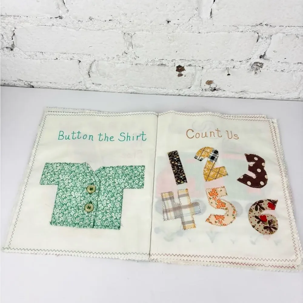 Vintage Handmade Cloth My Quiet Book